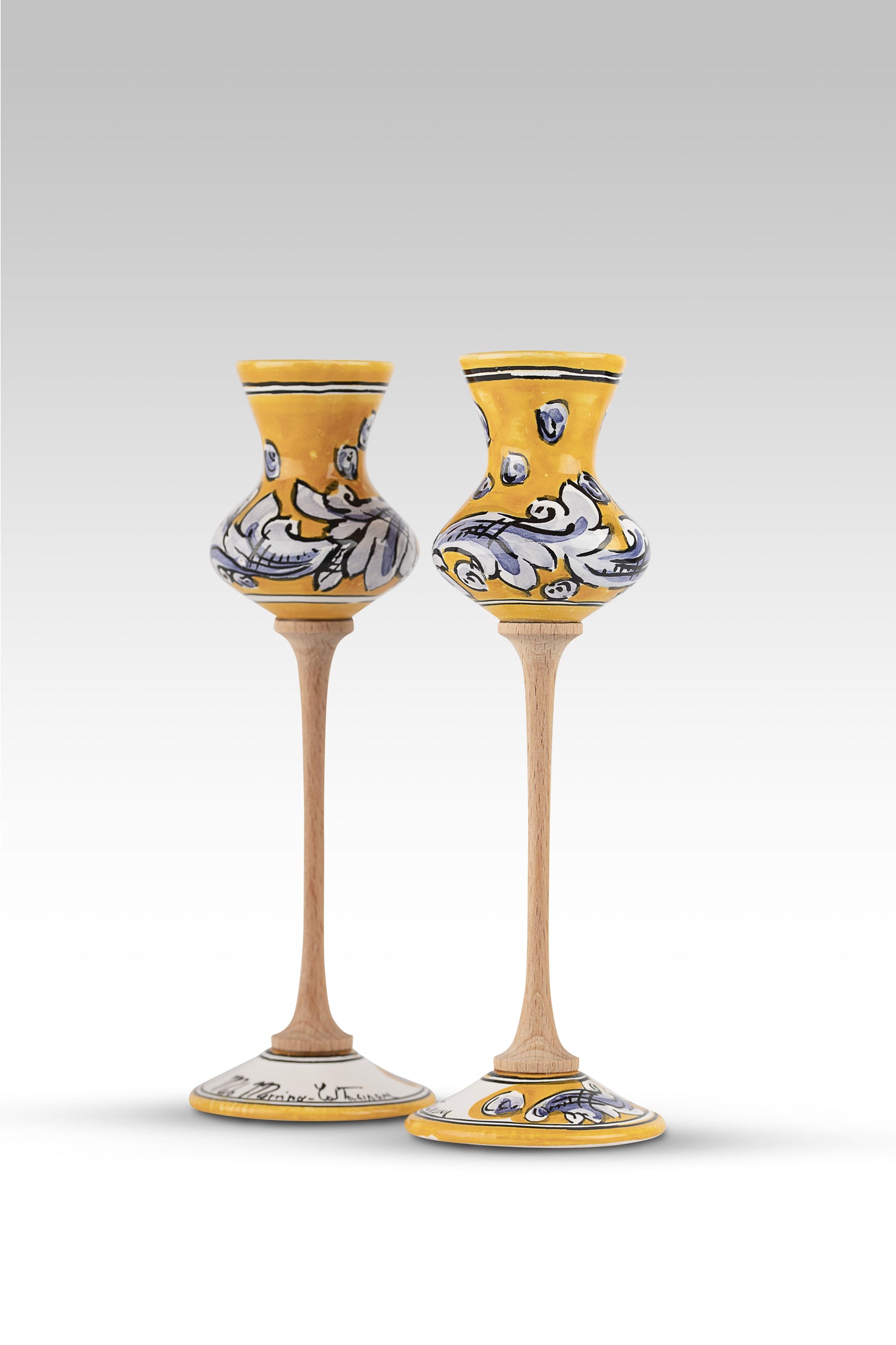 Grappa Ornato Giallo-Blu