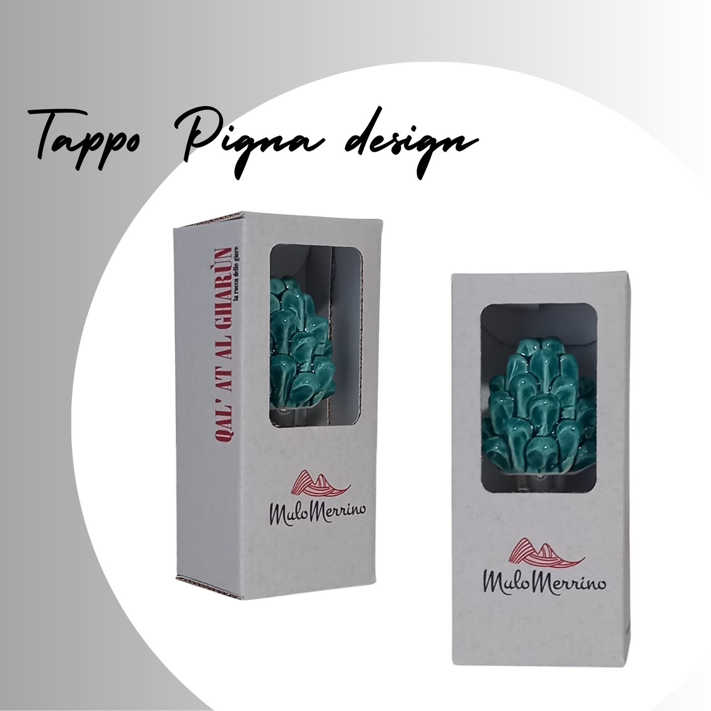 Tappo Pigna Design Verde