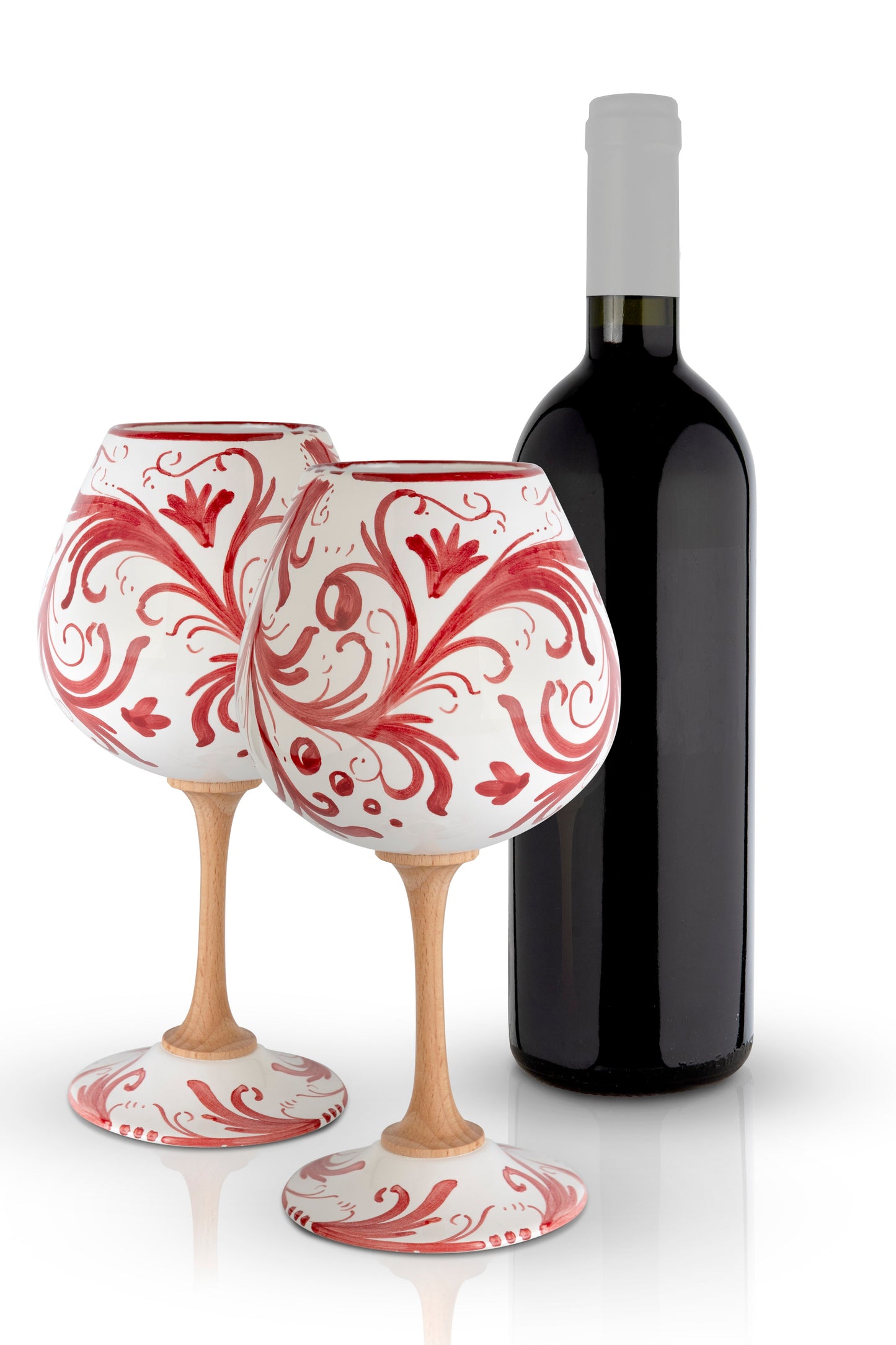 Calice Volute Rosse