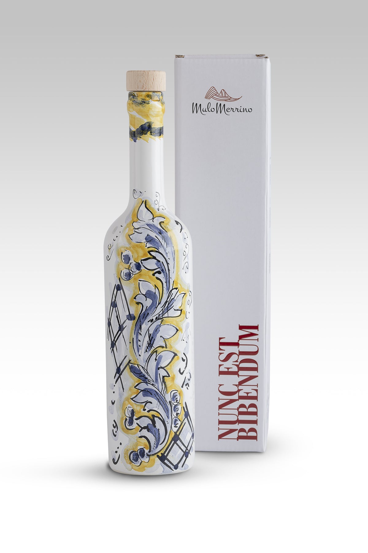 Limoncello ornato giallo-blu 50cl