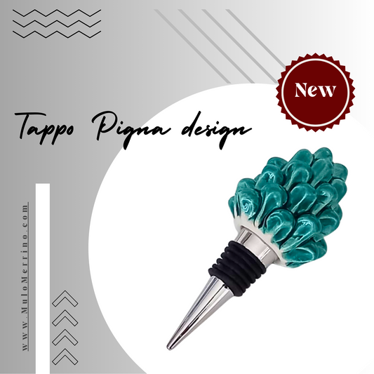 Tappo Pigna Design Verde